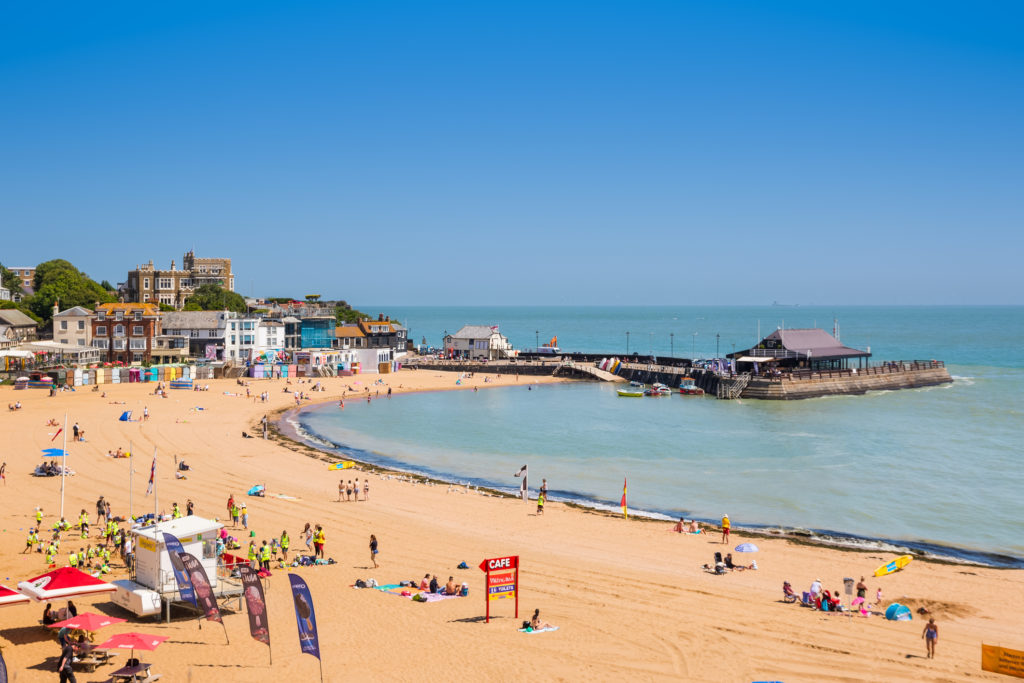 Viking Bay in Broadstairs