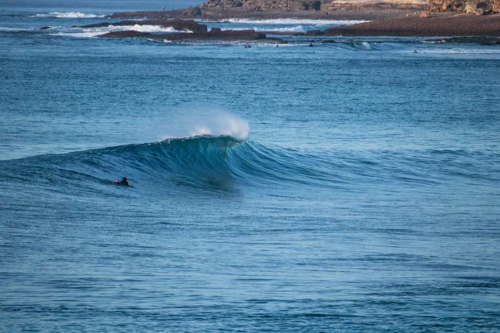 Perfect Lip for Surfing near Lisbon