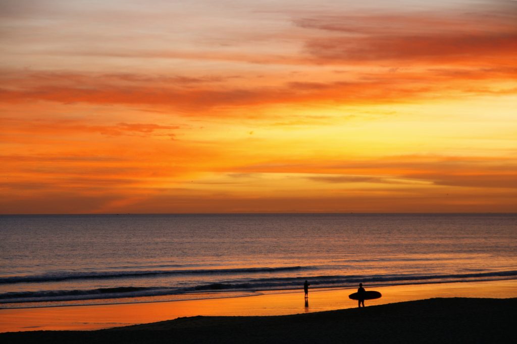 Sunset Surfing in Algarve